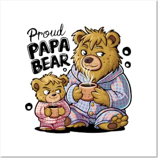 Proud Papa Bear Posters and Art